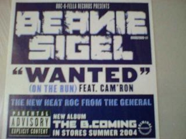 画像1: HipHop Beanie Sigel / Wanted 12インチ新品です。 (1)