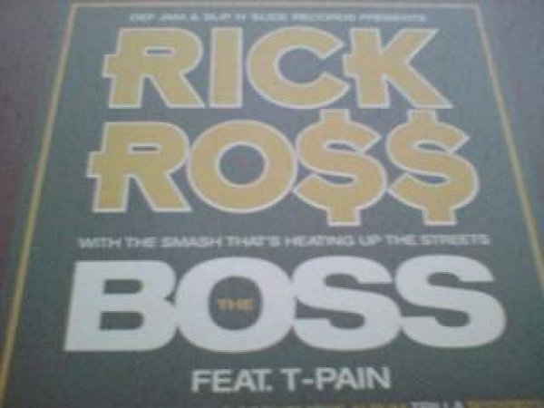 画像1: HipHop Rick Ross / Boss 12インチ新品です。 (1)