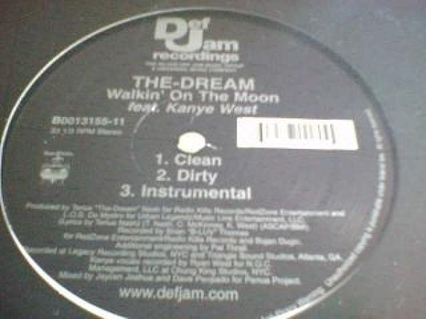 画像1: R&B The Dream / Walkin On The Moon 12インチ新品です (1)