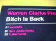 画像2: ハウス Warren Clarke / Bitch Is Black 12インチ新品です。 (2)