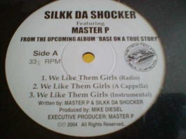 画像1: HipHop Silkk The Shocker / We Like Them Girls 12インチ新品です。 (1)