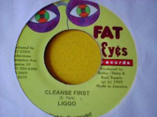 画像1: レゲエ Liggo / Cleanse First 7インチです。 (1)