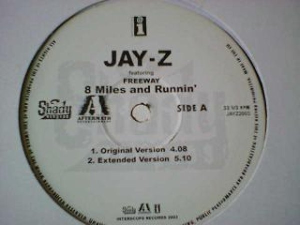 画像1: HipHop Jay-Z / 8 Miles And Runnin' 12インチ新品です。 (1)