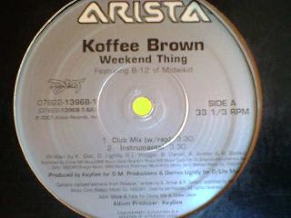 画像1: R&B Koffee Brown / Weekend Thing 12インチです。 (1)