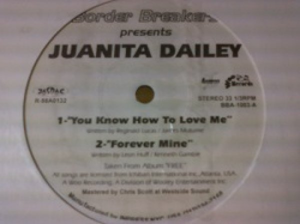 画像1: R&B Juanita Dailey / You Know How To Love Me 12インチ新品です。 (1)