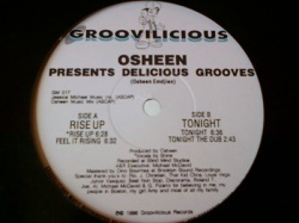 画像1: ハウス Osheen / Delicious Grooves 12インチです。 (1)