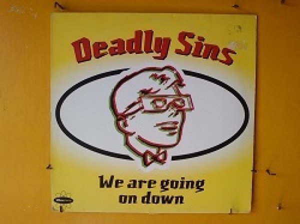 画像1: ハウス Deadly Sins / We Are Going On Down 12インチです。 (1)