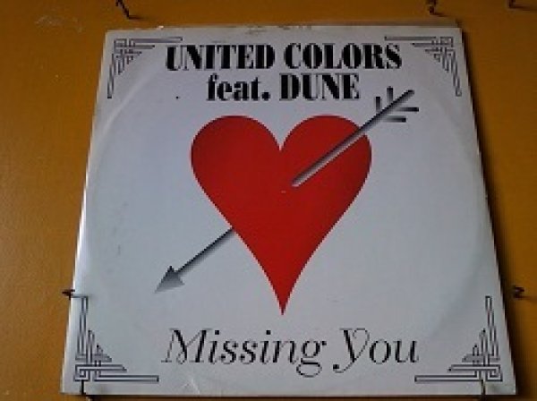 画像1: ユーロビート United Colors / Missing You 12インチです。 (1)