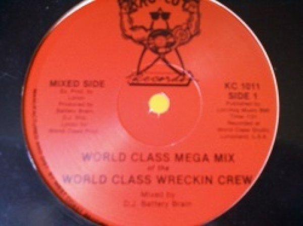 画像1: HipHop World Class Wreckin Crew / World Class Mega Mix 12インチです。 (1)