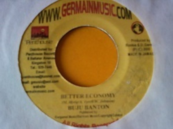 画像1: レゲエ Buju Banton / Better Economy 7インチです。 (1)