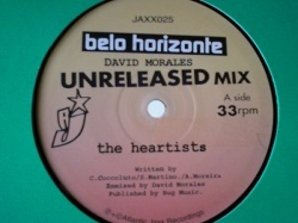 画像1: ハウス The Heartists / Belo Horizonte Remix 12インチです。 (1)