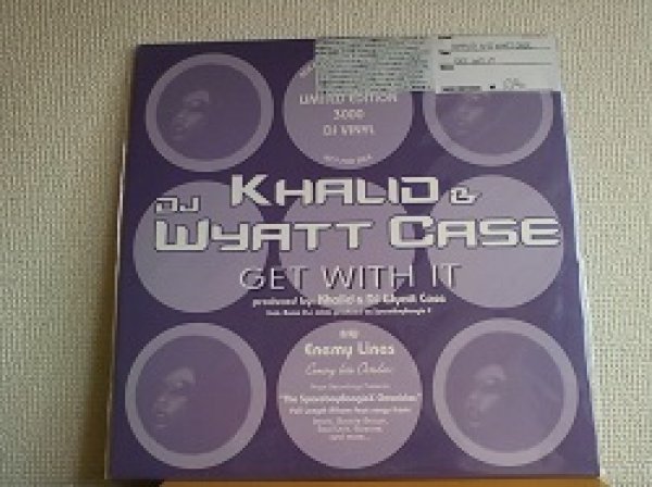 画像1: HipHop DJ Khalid & Wyatt Case / Get With It 12インチ新品です。 (1)