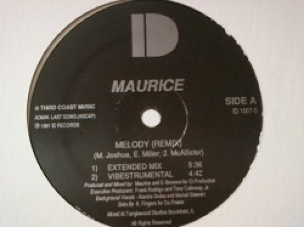 画像1: ハウス Maurice / Melody (Remix) 12インチです。 (1)