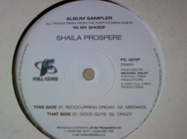 画像1: R&B Shaila Prospere / Album Sampler 12インチ新品です。 (1)