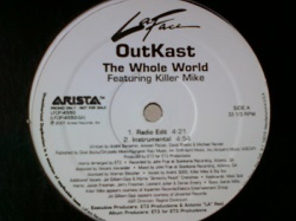 画像1: HipHop Outkast / The Whole World 12インチです。 (1)