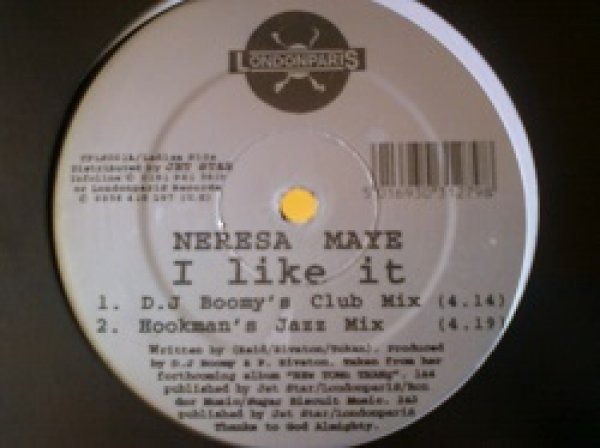 画像1: R&B Neresa Maye / I Like It 12インチです。 (1)