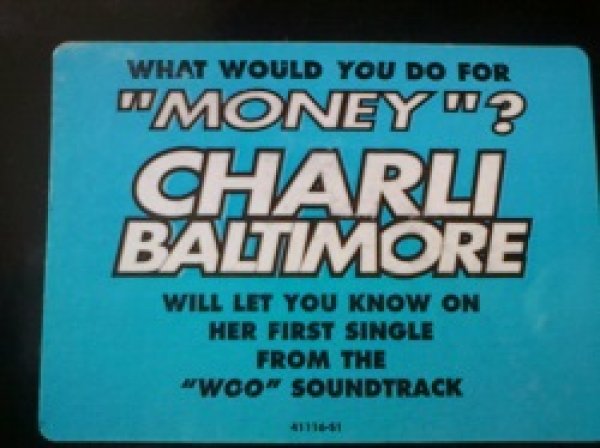 画像1: HipHop Charli Baltimore / Money 12インチです。 (1)