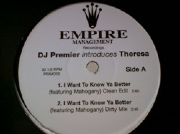 画像1: R&B Theresa / I Want To Know Ya Better 12インチです。 (1)