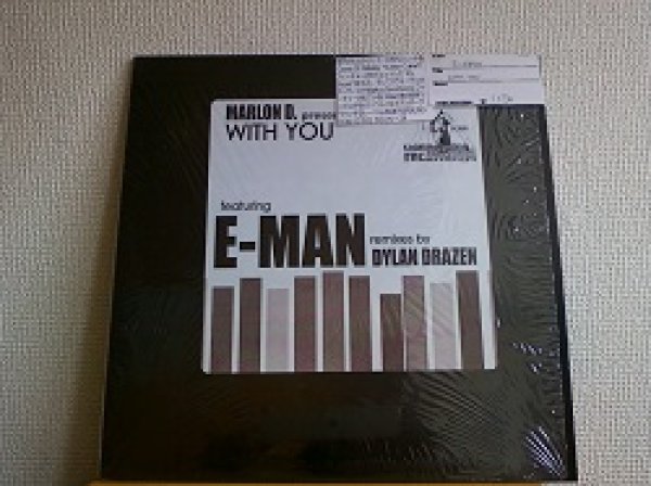 画像1: ハウス Marlon D feat E-Man / With You 12インチです。 (1)