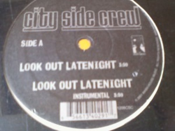 画像1: HipHop City Side Crew / Look Out Latenight 12インチ新品です。 (1)