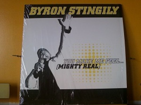 画像1: ハウス Byron Stingily / You Make Me Feel (Mighty Real) 12インチです。 (1)