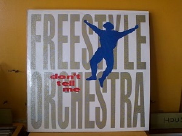 画像1: ハウス Freestyle Orchestra / Don't Tell Me 12インチです。 (1)