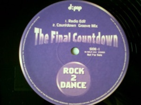 画像1: ハウス Rock 2 Dance / The Final Countdown 12インチです。 (1)