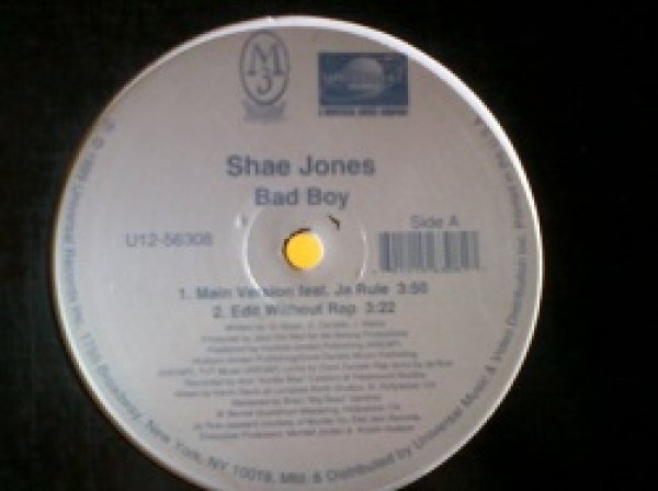 画像1: R&B Shae Jones / Bad Boy 12インチです。 (1)