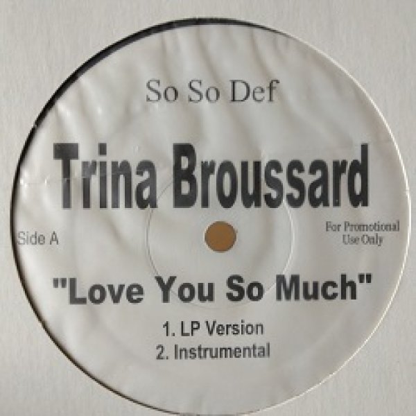 画像1: R&B Trina Broussard / Love You So Much 12インチです。 (1)