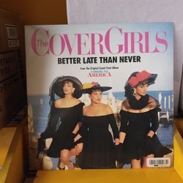 画像1: ディスコ The Cover Girls / Better Late Than Never 12インチです。 (1)