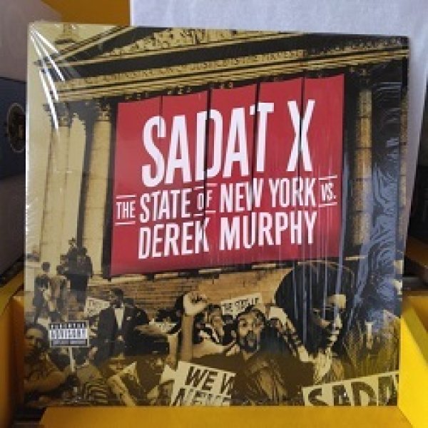 画像1: HipHop Sadat X / The State Of New York Vs. Derek Murphy 12インチです。 (1)