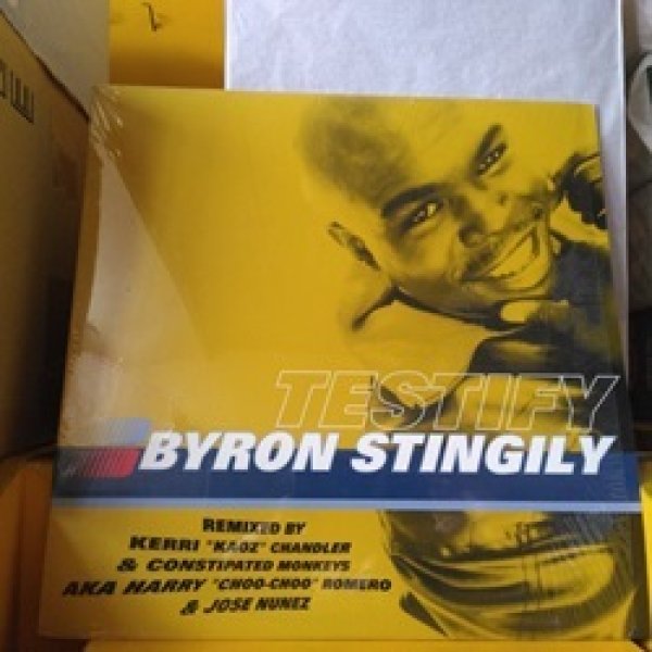 画像1: ハウス Byron Stingily / Testify 12インチです。 (1)