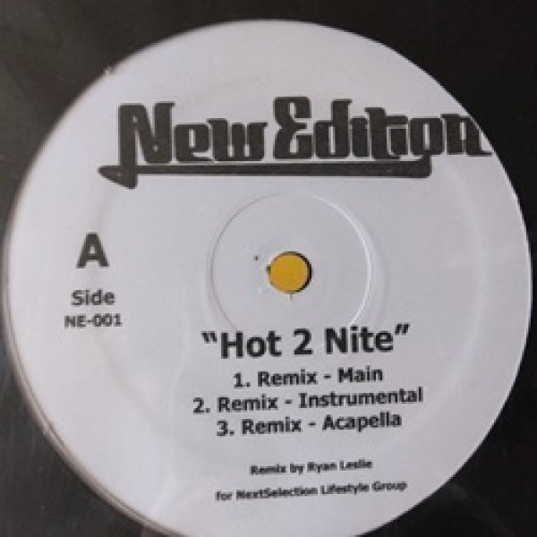 画像1: R&B New Edition / Hot 2 Nite 12インチ新品です。 (1)