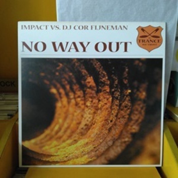 画像1: トランス Impact vs DJ Cor Fijneman / No Way Out 12インチです。 (1)