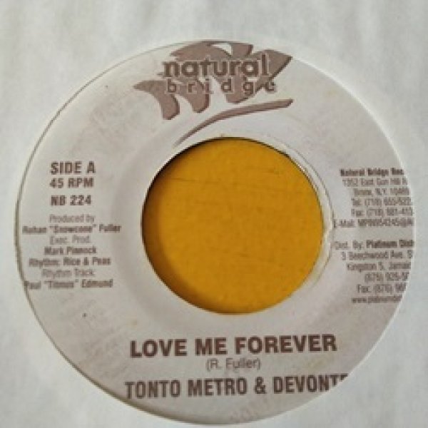 画像1: レゲエ Tanto Metro & Devonte / Love Me Forever 7インチです。 (1)