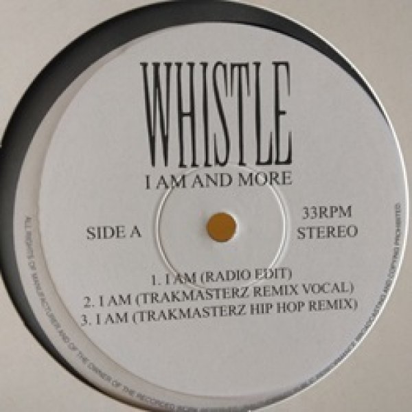 画像1: R&B Whistle / I Am And More 12インチ新品です。 (1)