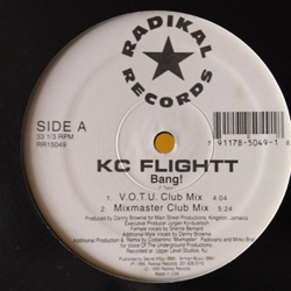 画像1: ハウス KC Flightt / Bang! 12インチです。 (1)