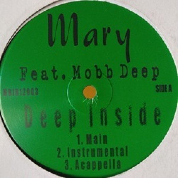 画像1: R&B Mary J Blige feat Mobb / Deep Inside 12インチです。 (1)