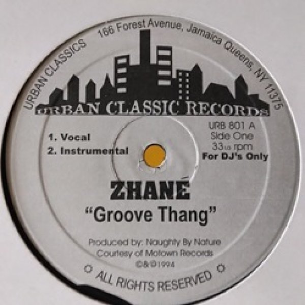 画像1: R&B Zhane / Groove Thang 12インチです。 (1)