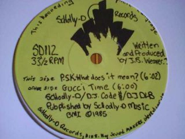 画像1: HipHop Schoolly D / P.S.K -What Does It Mean? 12インチ新品です (1)