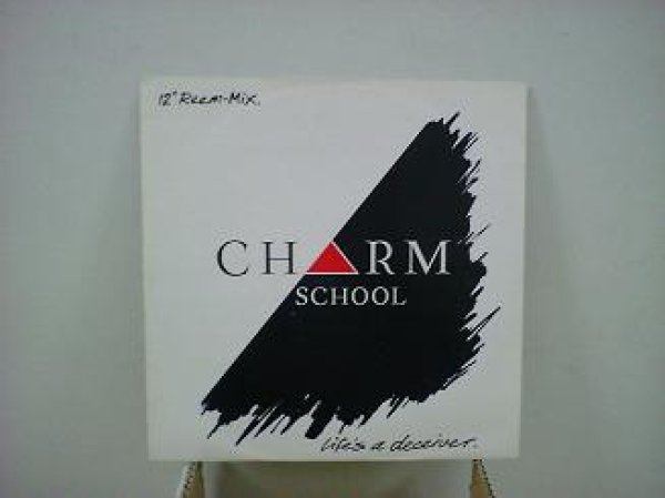 画像1: ディスコ Charm School / Life's A Deceiver 12インチです。 (1)